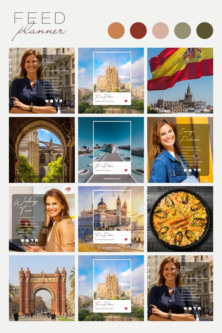 Feed planner de Thais Baldasso